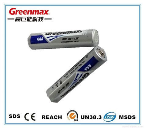 R03p Aaa 15v Super Heavy Duty Battery Greenmax China Manufacturer