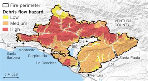 Mudslides In California Map Subway Map