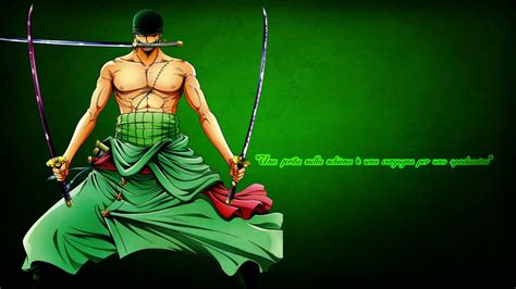 One Piece Zoro With Three Swords One On Mouth Hd Anime Wallpapers Hd