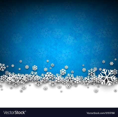 Christmas Blue Abstract Background Royalty Free Vector Image