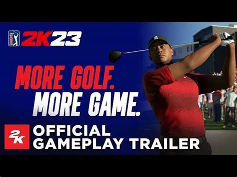 PGA 2K23 Release Date Trailer Platform Cross Play Course List