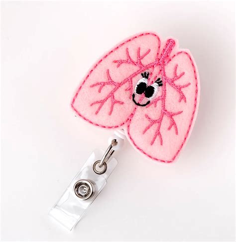 Lucy Lung Respiratory Therapist Name Badge Reels Cute Etsy In 2021
