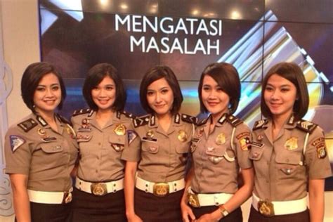 Indonesian Policewomen Measured Through Purity And Beauty Subjected