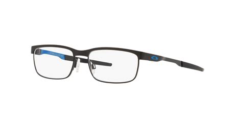 steel plate xs youth fit satin black eyeglasses oakley® official oakley standard issue us