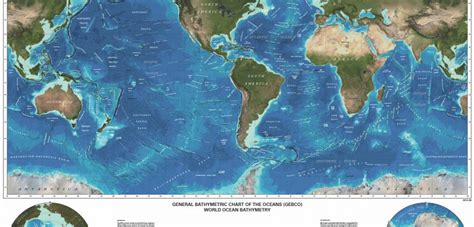 Mapping The Ocean Floor Map Of The World