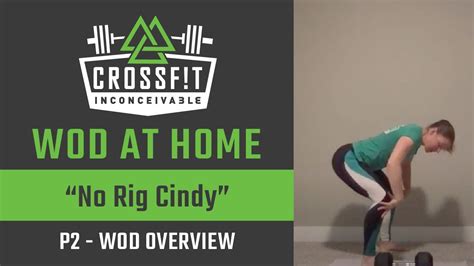 Crossfit Workout At Home No Rig Cindy Part 2 Wod Explanation