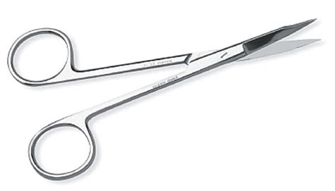 Vantage Crown And Collar Scissors 4 18 Curved Dc Dental