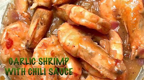 Garlic Shrimp With Sweet Chili Sauce Step By Step Youtube