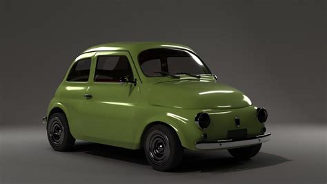 3d Fiat 500 Model Fiat 500 Models Fiat 500 Fiat