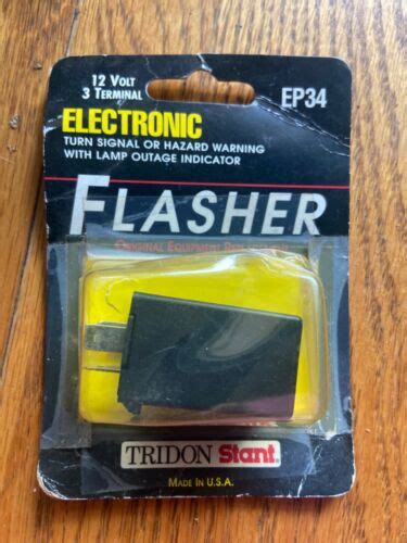 NOS Electronic Flasher Tridon Stant EP34 EBay