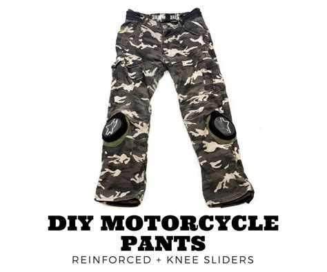 Diy custom motorcycle fairing timelapse honda nx 650 dominator. Custom DIY Motorcycle Armored Pants - How-To ...