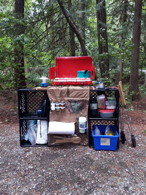 Diy Camp Kitchen Set Up Imgur Camping Set Up Diy Camping Outdoor