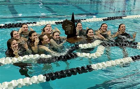 Edgewood Cruises To Another State Girls Swimming And Diving Title In Div 2