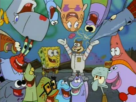 Yarn All Cheering Spongebob Squarepants 1999 S01e18 Texas
