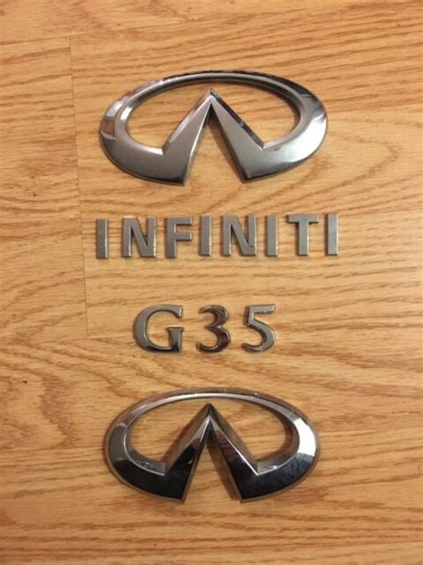 Infiniti G35 Emblem Ebay