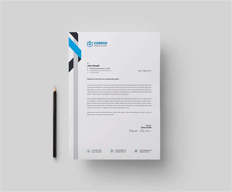 Creative Letterhead Design · Graphic Yard Graphic Templates Store