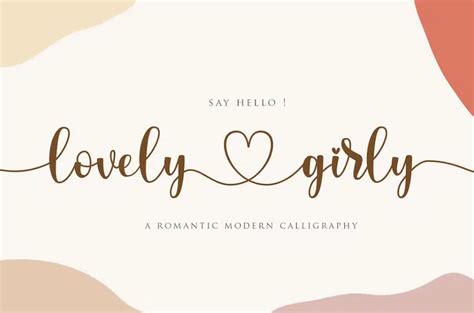 50 Romantic Fonts For Lovey Dovey Designs