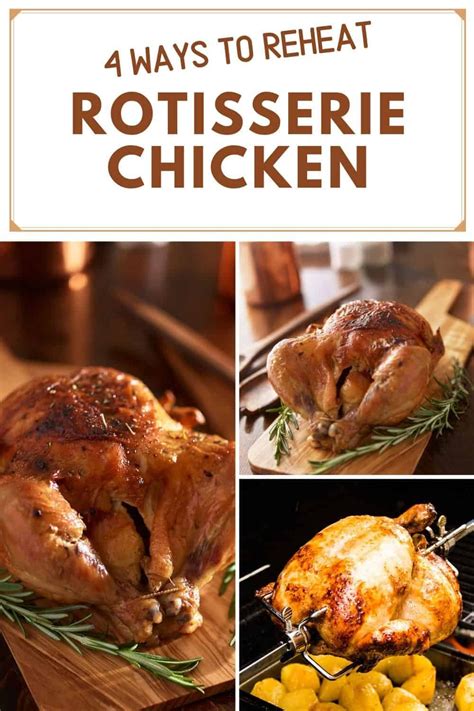Maybe you would like to learn more about one of these? How to Reheat Rotisserie Chicken in 4 Different Ways There are various ways in which you can ...