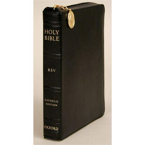 Catholic Bible Rsv Compact Zipper Hardcover