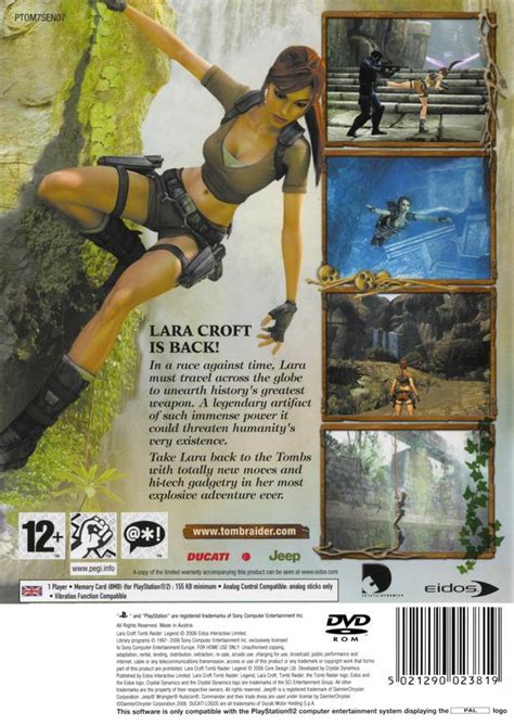 Lara Croft Tomb Raider Legend Box Shot For Game Babe Advance GameFAQs