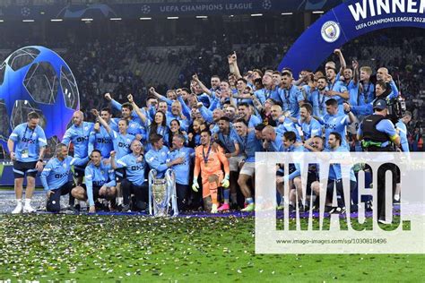 Manchester City Win The Uefa Champions League Final Istanbul Turkey