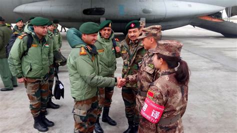 Livefist On Twitter Indian Army Contingent Lands In Chengdu China