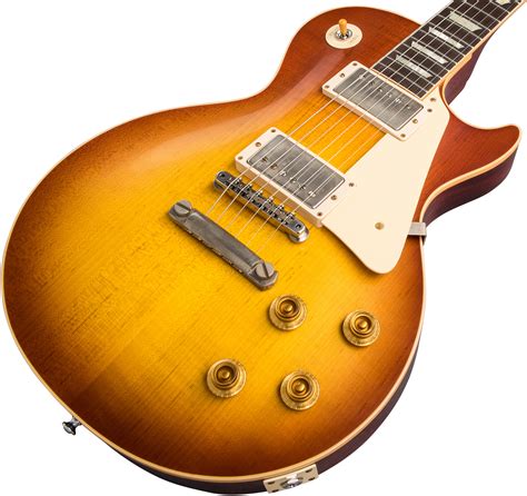 The les paul was designed by gibson president ted mccarty. Guitare électrique solid body Gibson Custom Shop 1958 Les ...