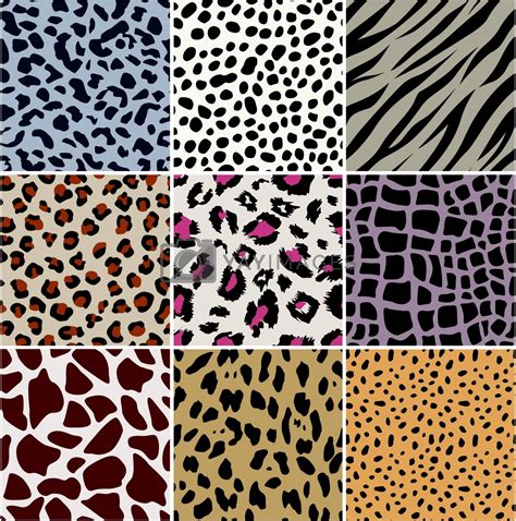 Seamless Animal Skin Pattern By Pauljune Vectors And Illustrations With