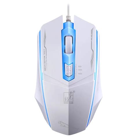 New 1600 Dpi 5 Colors Led Optical Usb Wired Mouse Gamer Mice Computer