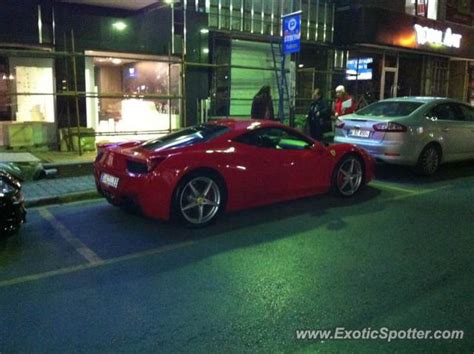 Ferrari 458 Italia Spotted In Istanbul Turkey On 01032012 Photo 3