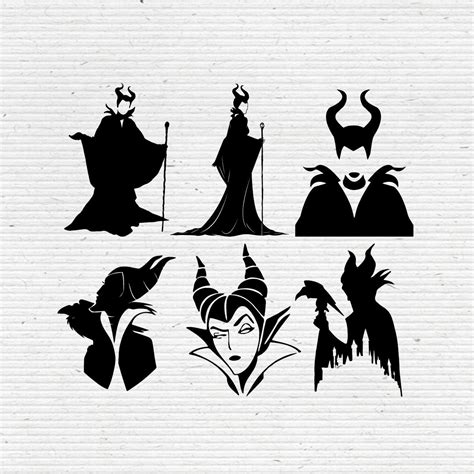 maleficent svg png dxf silhouette clipart svg cut files etsy the best porn website