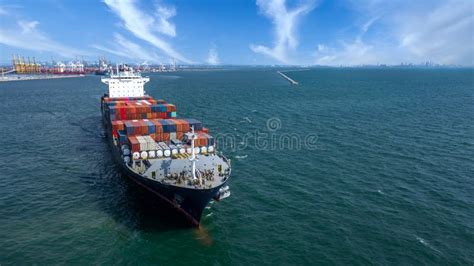 Container Ship Freight Shipping Maritime Vessel Global Business