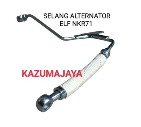 Selang Oli Alternator Hose Alternator ELF Double NKR71 NKR66 Lazada