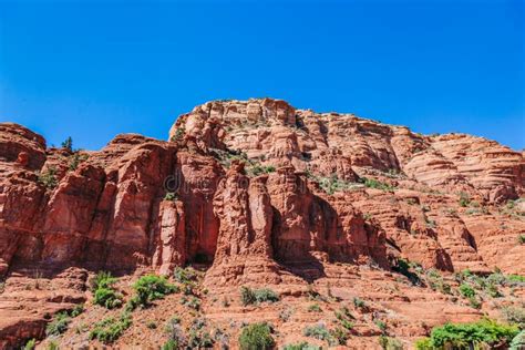 Red Rock Formations In Sedona Arizona Usa Stock Image Image Of