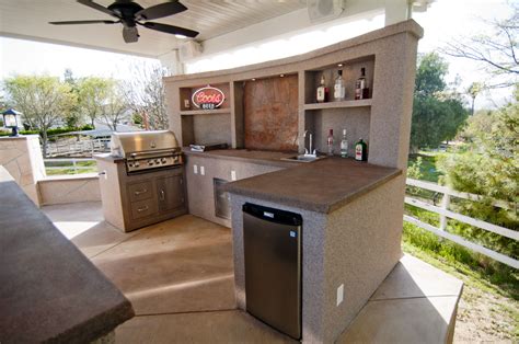 How To Build An Outdoor Kitchen Island