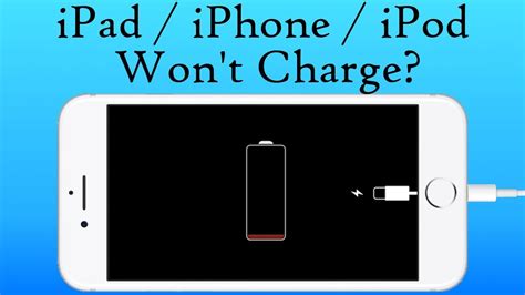 Connect your iphone to a charger and let it charge for 30 minutes, and then try turning it on again. iPad Won't Charge | iPhone Won't Charge | iPod Won't ...