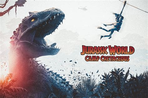 2560x1700 Jurassic World Camp Cretaceous Fan Poster