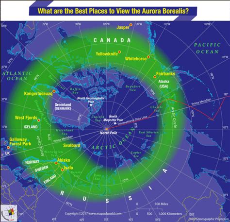 What Are The Best Places To View The Aurora Borealis Answers