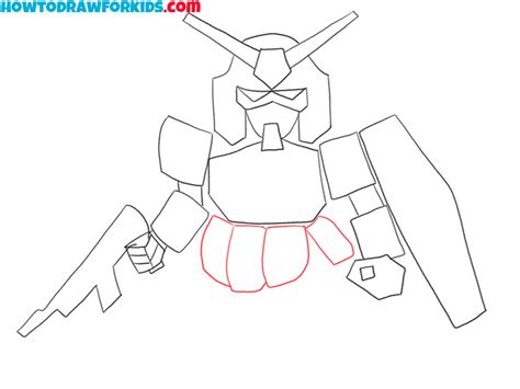 How To Draw Gundam Easy Drawing Tutorial For Kids