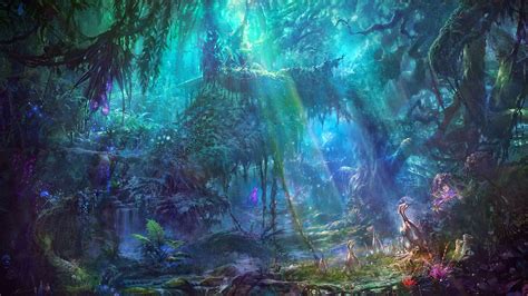 Best Fantasy Wallpaper Best Wallpaper Hd Fantasy Forest Landscape