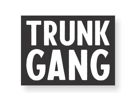 Honda Ridgeline Trunk Gang Sticker Truck Gang Parody Custom