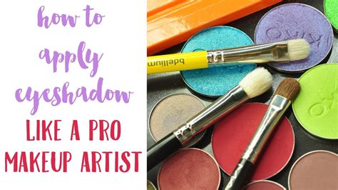 From a smoky, sultry eye to a more natural finish. How To Apply Eyeshadow Like A Pro Makeup Artist - YouTube