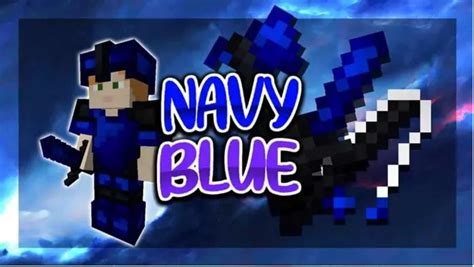 Navy Pvp Texture Pack Smooth Blue Textures Texture Packs Blue