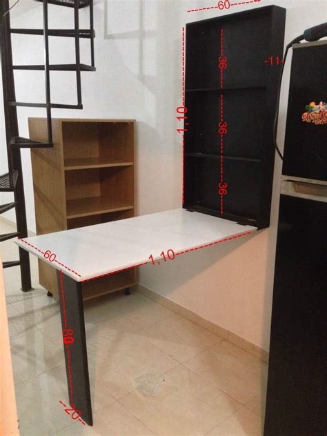 Si pensabas que los set de comedores plegables solo servían para los exteriores, pues no. Mesa Desayunador-escritorio-comedor-plancha Plegable A ...