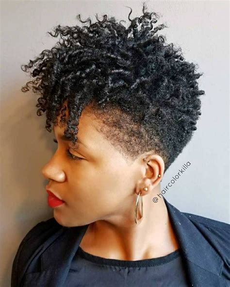 How To Style Your Short Natural Black Hair At Home The Guide To