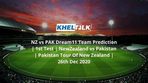 Pak vs sl 1st test before this test, pakistan toured australia for a t20 and test series, which did not go well for pakistan. NZ vs PAK Dream11 Team Prediction | 1st Test | NewZealand ...