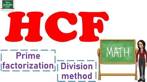 Hcf Highest Common Factor Prime Factorization Method Short And Long Division Method Maths