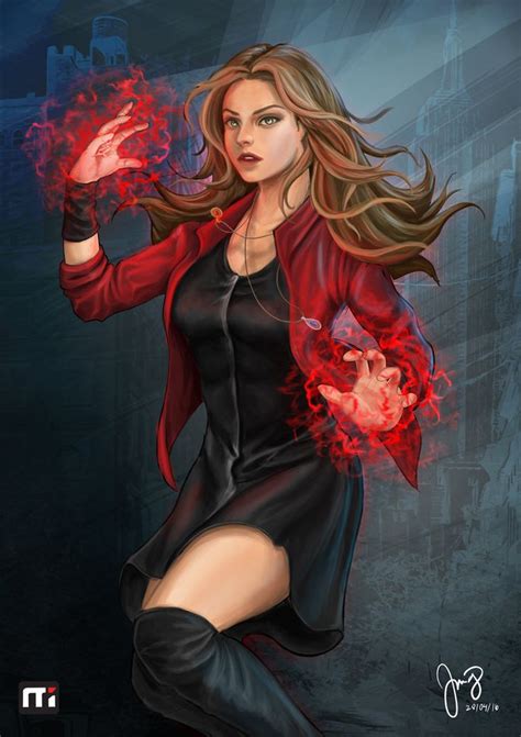 Scarlet Witch By Geneshock19 Scarlet Witch Marvel Scarlet Witch