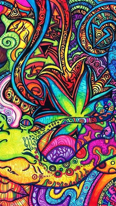 59 Trippy Hippie Wallpapers On Wallpaperplay