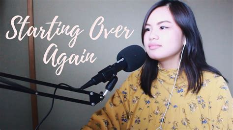 Starting Over Again By Toni Gonzaga Cover Youtube